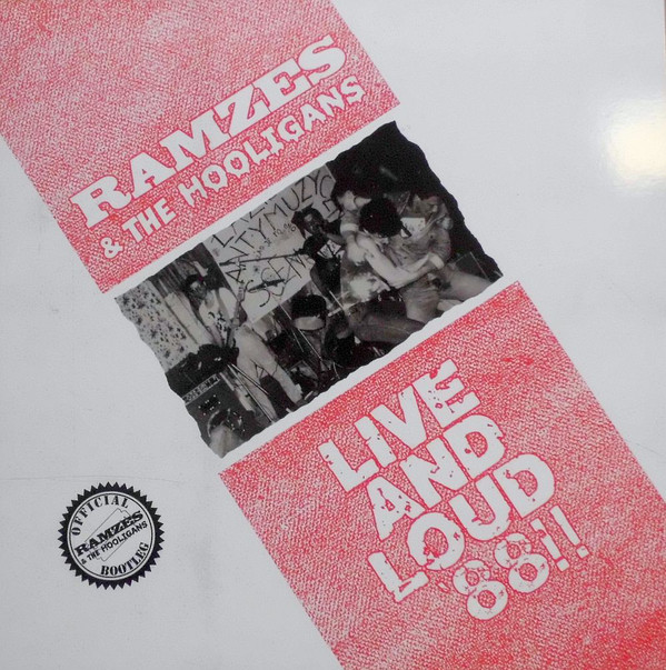 Ramzes & The Hooligans ‎"Live And Loud 88!!" LP